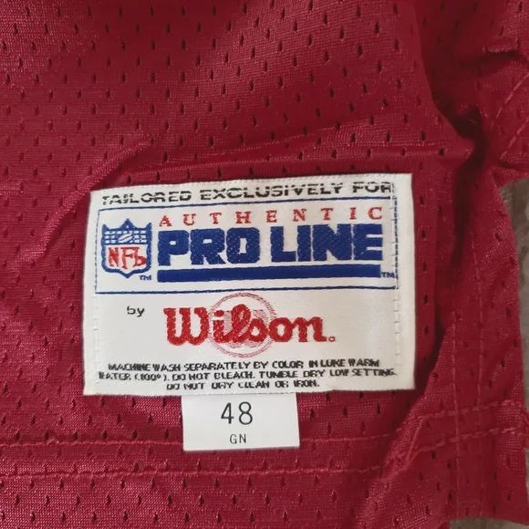 Authentic NFL Pro Line Lomas Brown Arizona Cardinals #75 Jersey - Picture 3 of 5